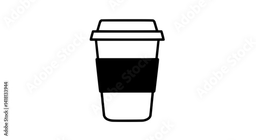 Smartphone app notification alert minimal icon