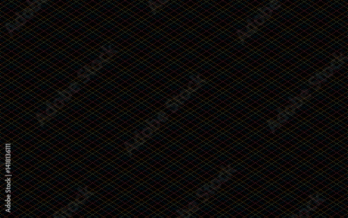 Wallpaper Mural Abstract dark background with colorful dot line Torontodigital.ca