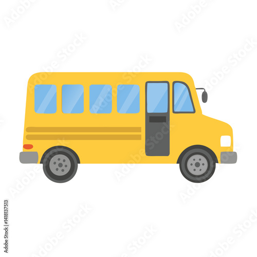 City Bus Driving Along Busy Streets, Connecting Communities and People