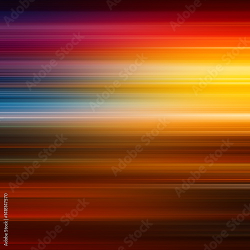 Colorful stripe abstract background. Motion effect. Color lines. Colored fiber texture backdrop and banner. Multi color gradient pattern and textured wallpaper.