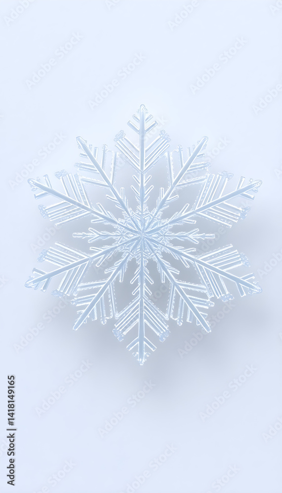 snowflake is shown on a white background snowflake is shown on a white background