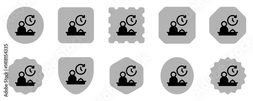 Editable receptionist vector icon. Part of a big icon set family. Perfect for web and app interfaces, presentations, infographics, etc