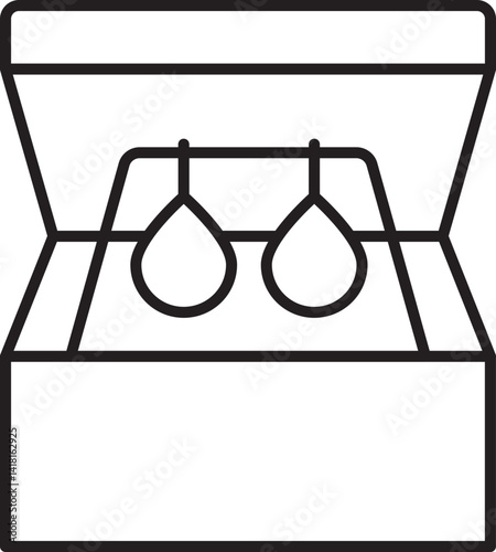 Face Powder Vector Icon Stock Illustration