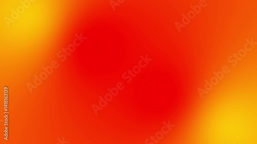 Orange and red color glossy liquid background animation 4k video.