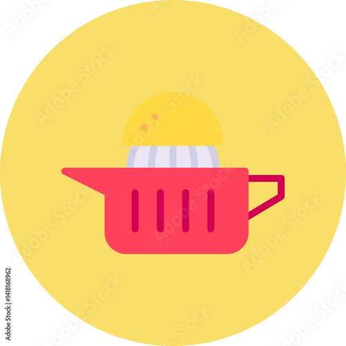 Squeezer single icon vector illustration