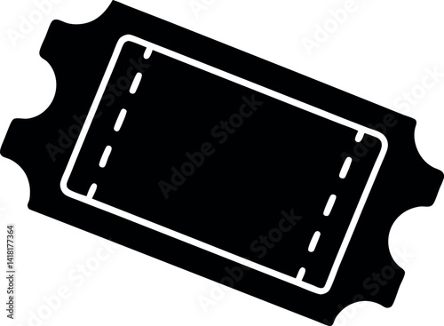 Ticket Icon Vector Illustration