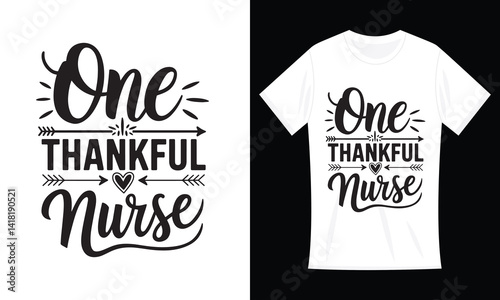 One thankful Nurse Christmas T-Shirt