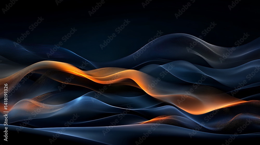 abstract background with waves abstract background with waves