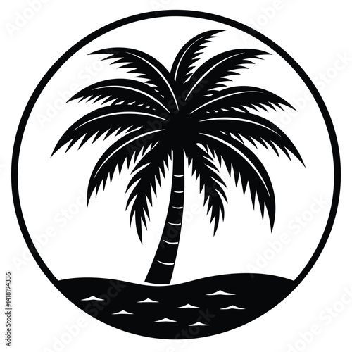 Palm Tree Centered