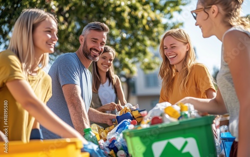Community Recycling Effort: A Joyful and Sustainable Initiative