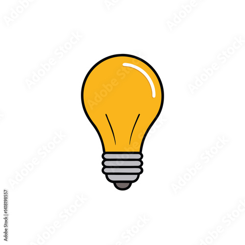 light bulb vector illustration
