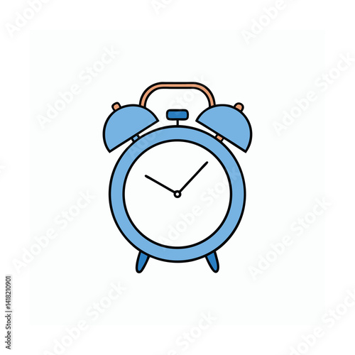 alarm clock vector illustration