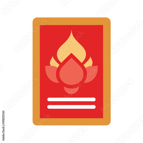 danger fire warning sign