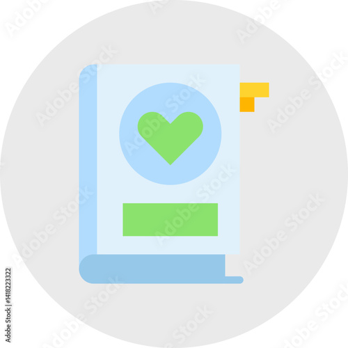 Book single icon vector illustration