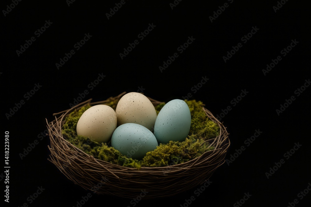 eggs in a nest