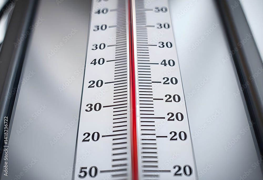 thermometer with a red line on it thermometer with a red line on it