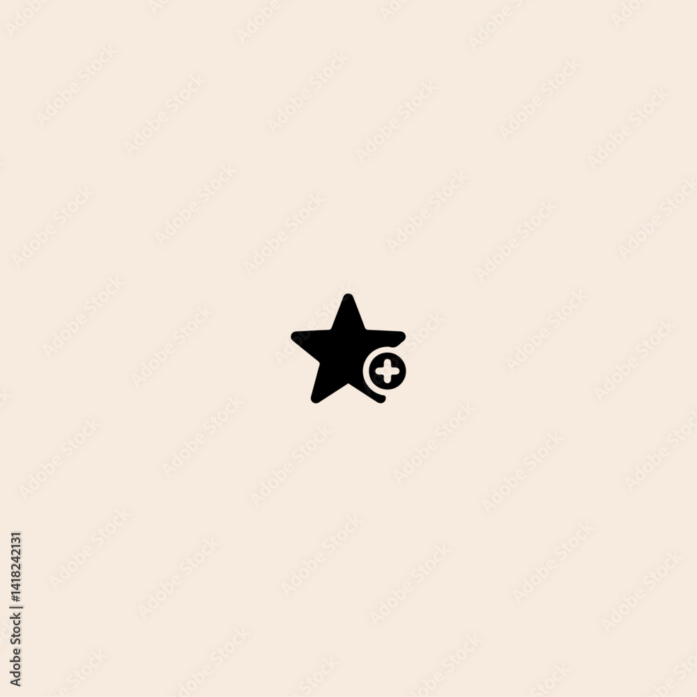 Bookmark star icon flat vector design. Bookmark star icon flat vector design.