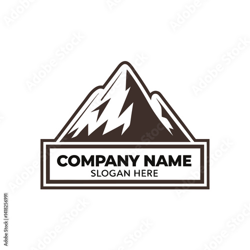 Mountain logo design
