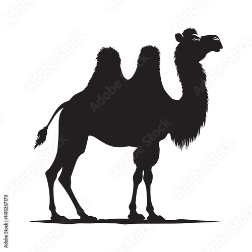 Caravans of the Dunes: A Striking Collection of Camel Vector Silhouettes Capturing the Endurance, Grace, and Iconic Presence of These Desert Travelers Across Timeless Sands