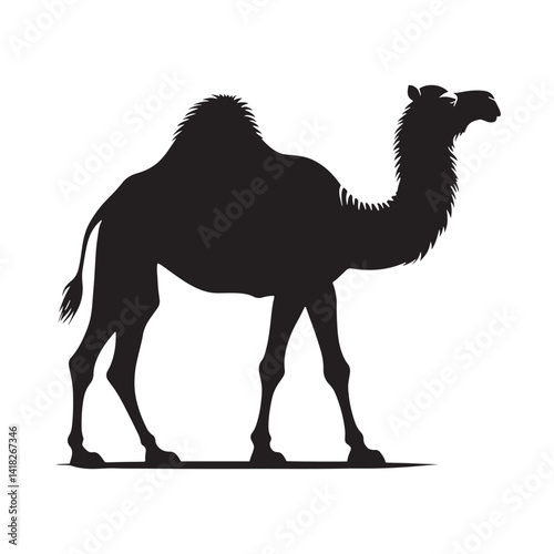 Caravans of the Dunes: A Striking Collection of Camel Vector Silhouettes Capturing the Endurance, Grace, and Iconic Presence of These Desert Travelers Across Timeless Sands