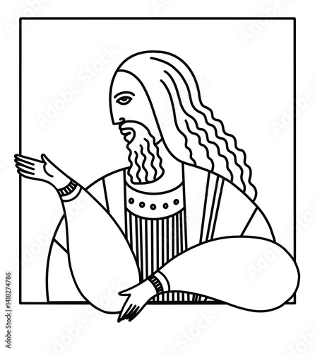  Japheth the son of Noah Biblical Portraits