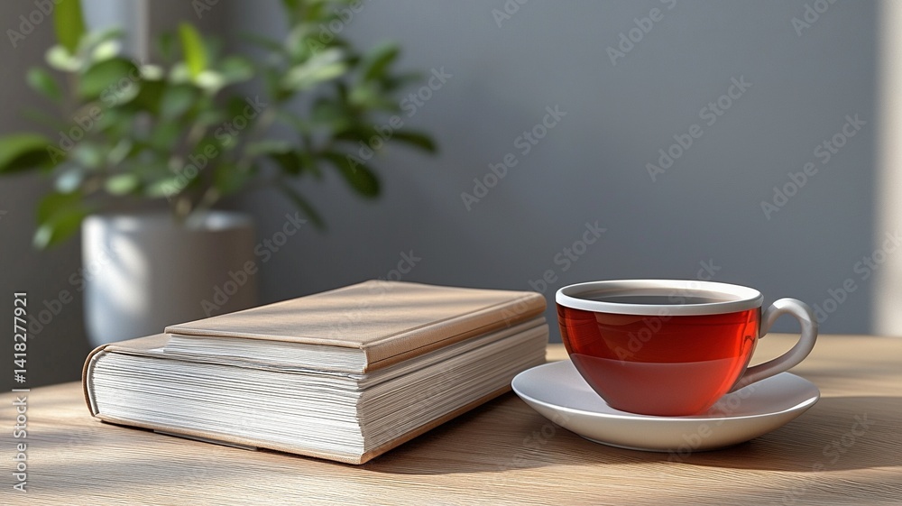 A book placed in a serene environment, evoking a sense of tranquility and inspiration. A book placed in a serene environment, evoking a sense of tranquility and inspiration.