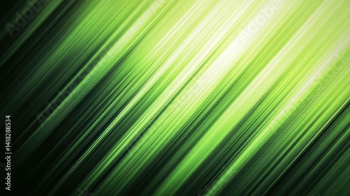 Abstract green lines pattern background for digital design and eco concepts.