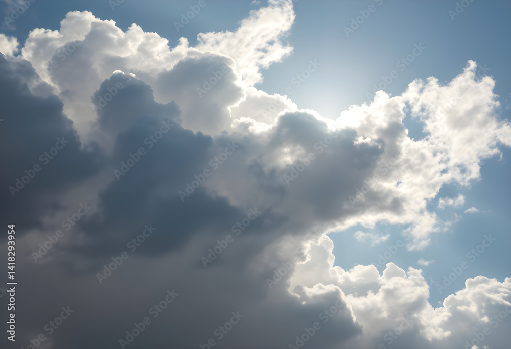 sun is shining through the clouds in the sky sun is shining through the clouds in the sky