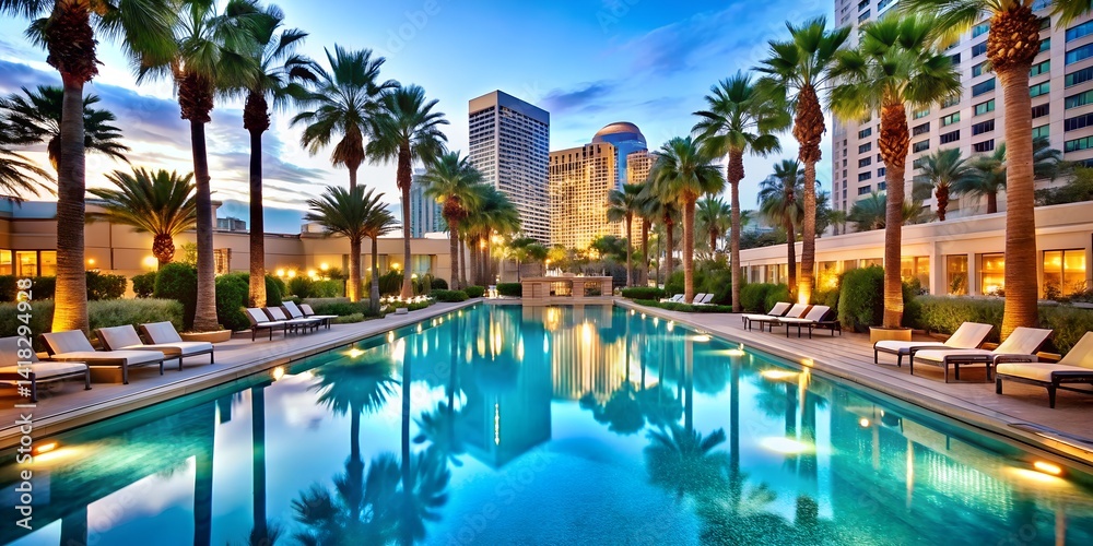 Fototapeta premium Las Vegas Pool
