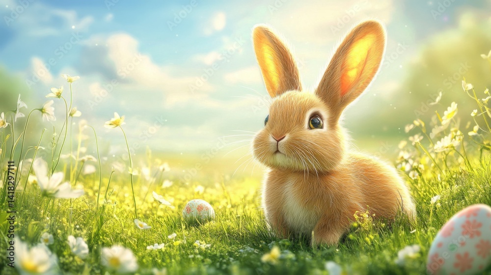 Soft pastel Easter vibe Soft pastel Easter vibe