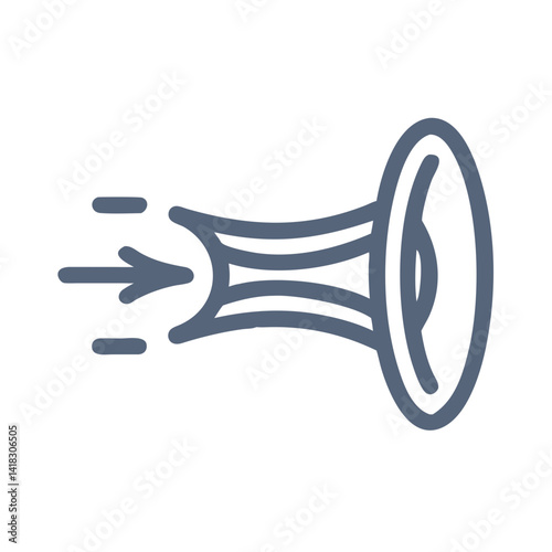 Voice activated sound, sound wave, audio, music icon