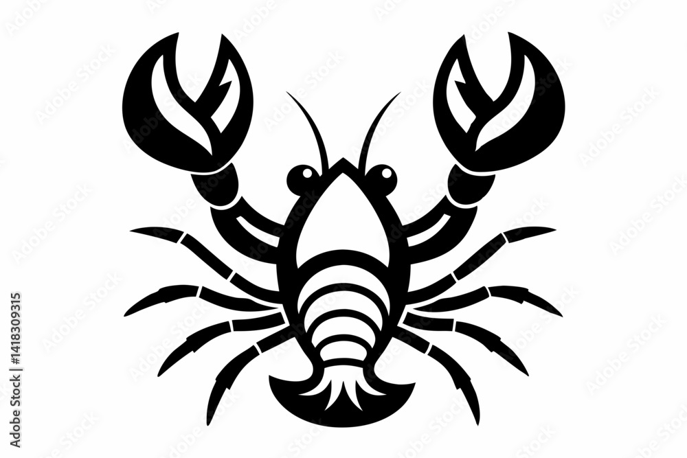 Obraz premium scorpion isolated on white