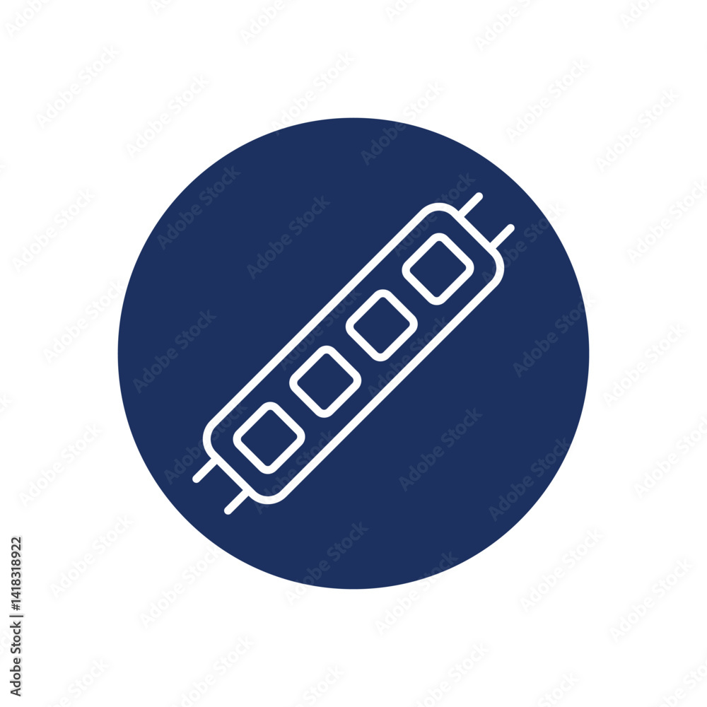 Led Strip Lights icon vector stock illustration Led Strip Lights icon vector stock illustration