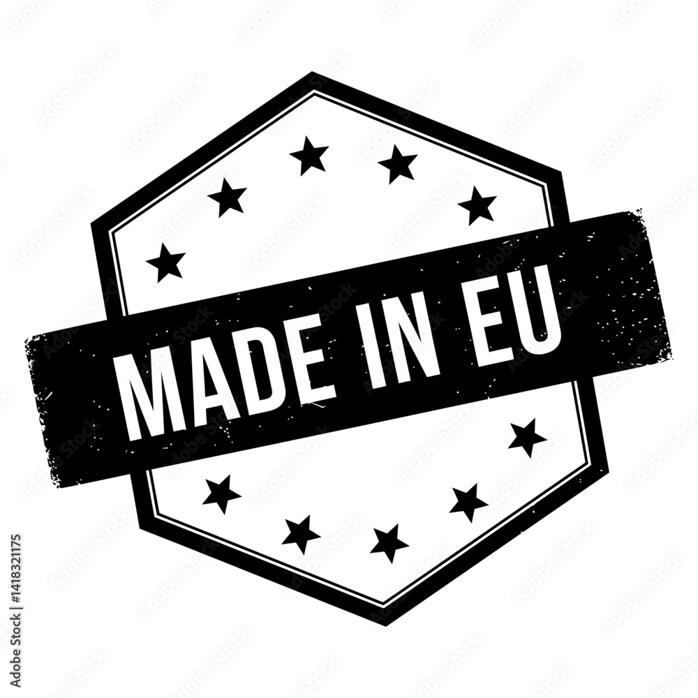 Made in EU icon. Vector illustration