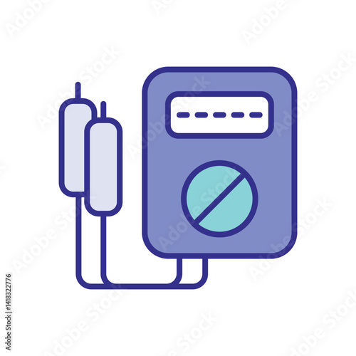 Multimeter icon vector stock illustration