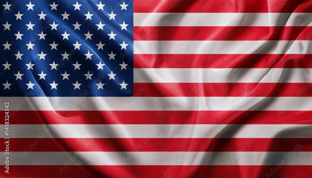 Naklejka premium USA or American flag background