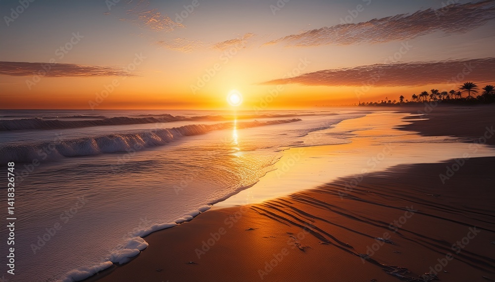 Fototapeta premium 1970 sunrise_300122