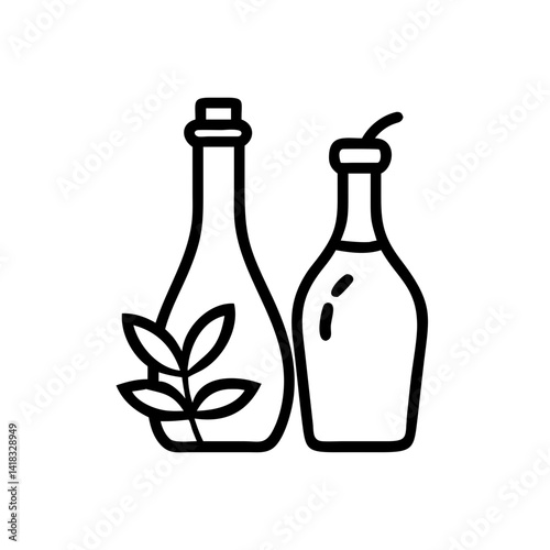 vinegar and oil