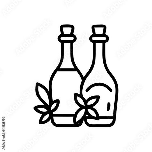 vinegar and oil
