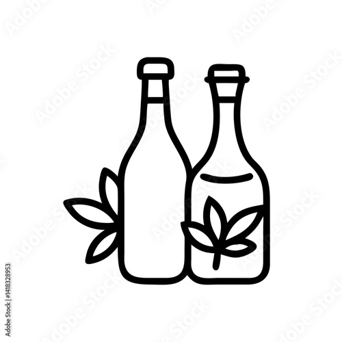 vinegar and oil