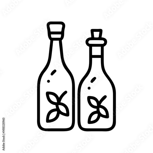 vinegar and oil