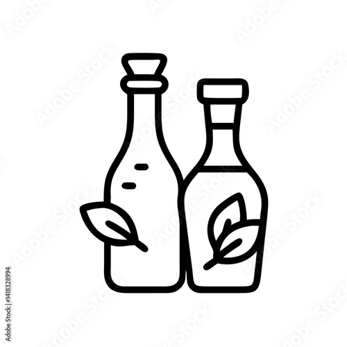 vinegar and oil