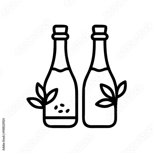vinegar and oil