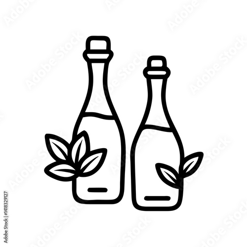 vinegar and oil