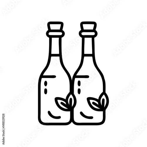 vinegar and oil