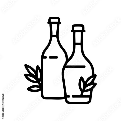 vinegar and oil