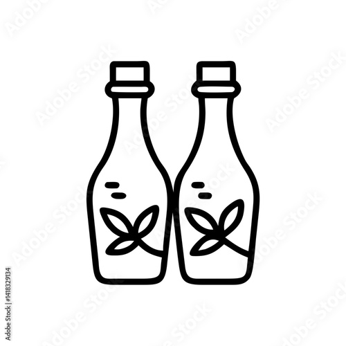 vinegar and oil