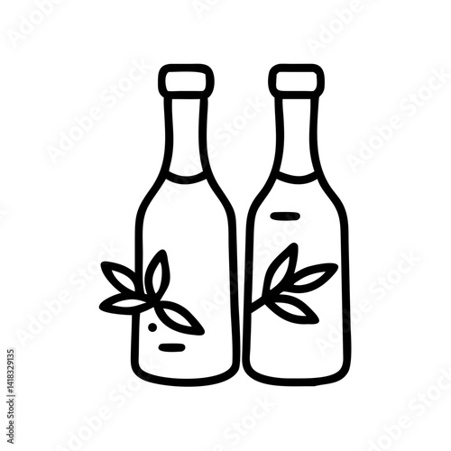 vinegar and oil