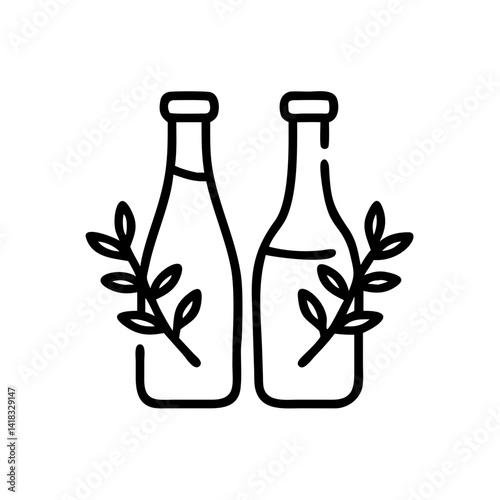 vinegar and oil
