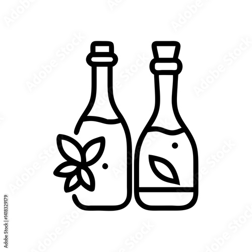vinegar and oil